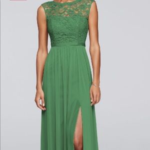 David’s bridal bridesmaid dress